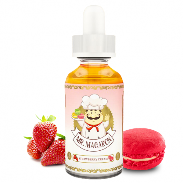 Mr. Macaron Strawberry Cream 60ml