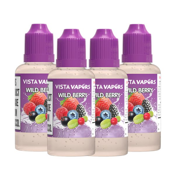 Vista Vapors Wild Berry 128ml