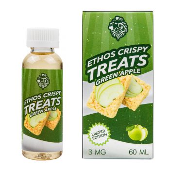 Ethos Vapors Green Apple Crispy Treats 60ml