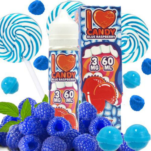 Mad Hatter I Love Candy Blue Raspberry 60ml